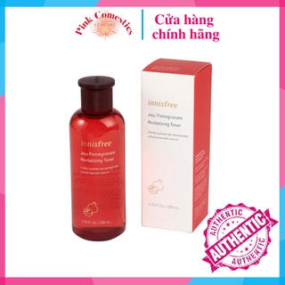Nước Hoa Hồng Toner Lựu Đỏ Innisfree Jeju Pomegranate Revitalizing 200ml