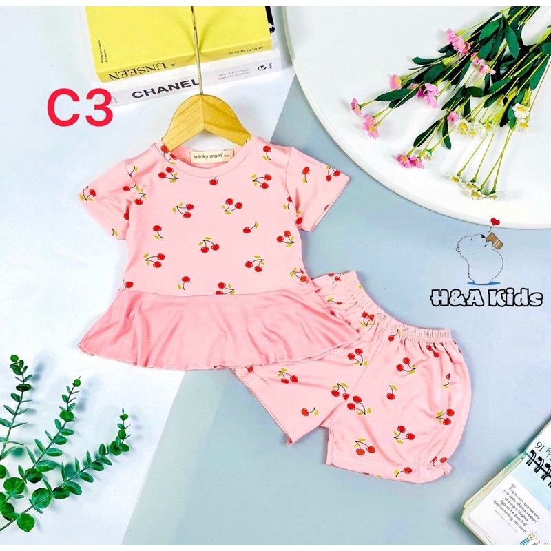 Bộ Áo váy siêu xinh cho bé gái sz 7-17 kg