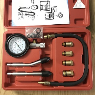 Bộ Dụng Cụ Đo Áp Suất Buồng Đốt Động Cơ Xăng Ô Tô & Xe Máy