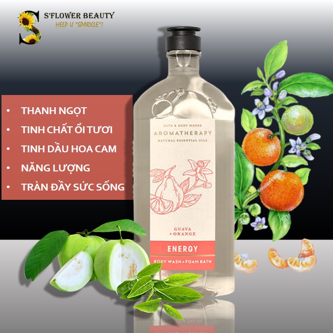 2020 |✨BST Thư Giãn✨|   Gel Tắm Tạo Bọt Lưu Hương Dòng Thư Giãn Bath &amp; Body Works Aromatherapy Body Wash &amp; Foam Bath