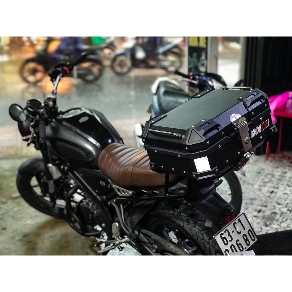 Thùng Nhôm Baga Sau Mini 25L Phù Hợp Mọi Loại Xe Như XSR155, Xe Tay Ga, MT15,...