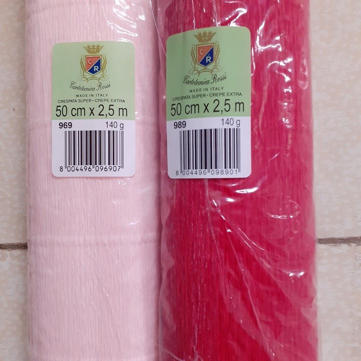 GIẤY NHÚN Ý LÀM HOA _ GIẤY Ý 140G