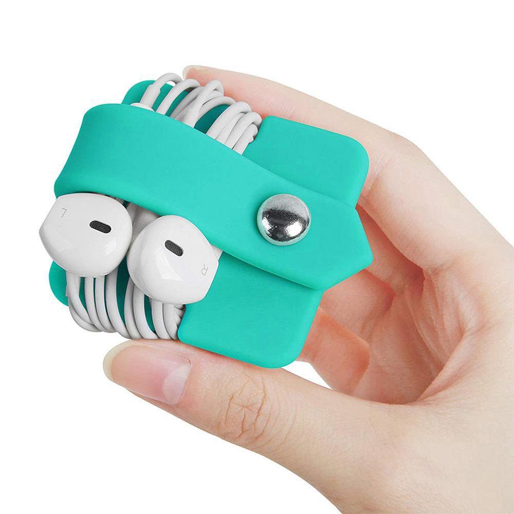 Selens Dụng Cụ Quấn Dây Cáp Tai Nghe Bằng Silicone Tiện Dụng