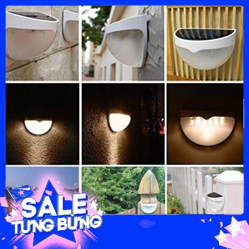 Re Đèn năng lượng mặt trời dán tường 6 led pin cho phép ánh sáng để chạy từ 8-10 giờ qua đêm và nạp tự động Hot