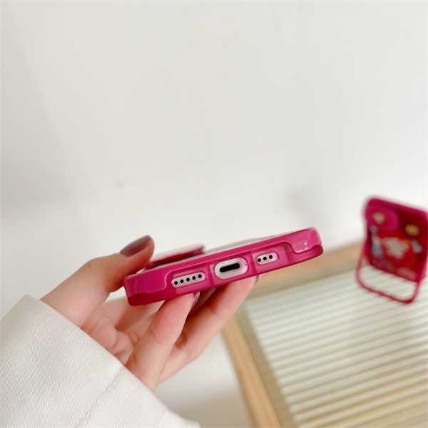 Ốp Điện Thoại Họa Tiết Hoạt Hình Nàng Tiên Cá Kèm Gương Cho iPhone 13 13Promax 12 12Pro 12ProMax 11 11Pro 11ProMax X