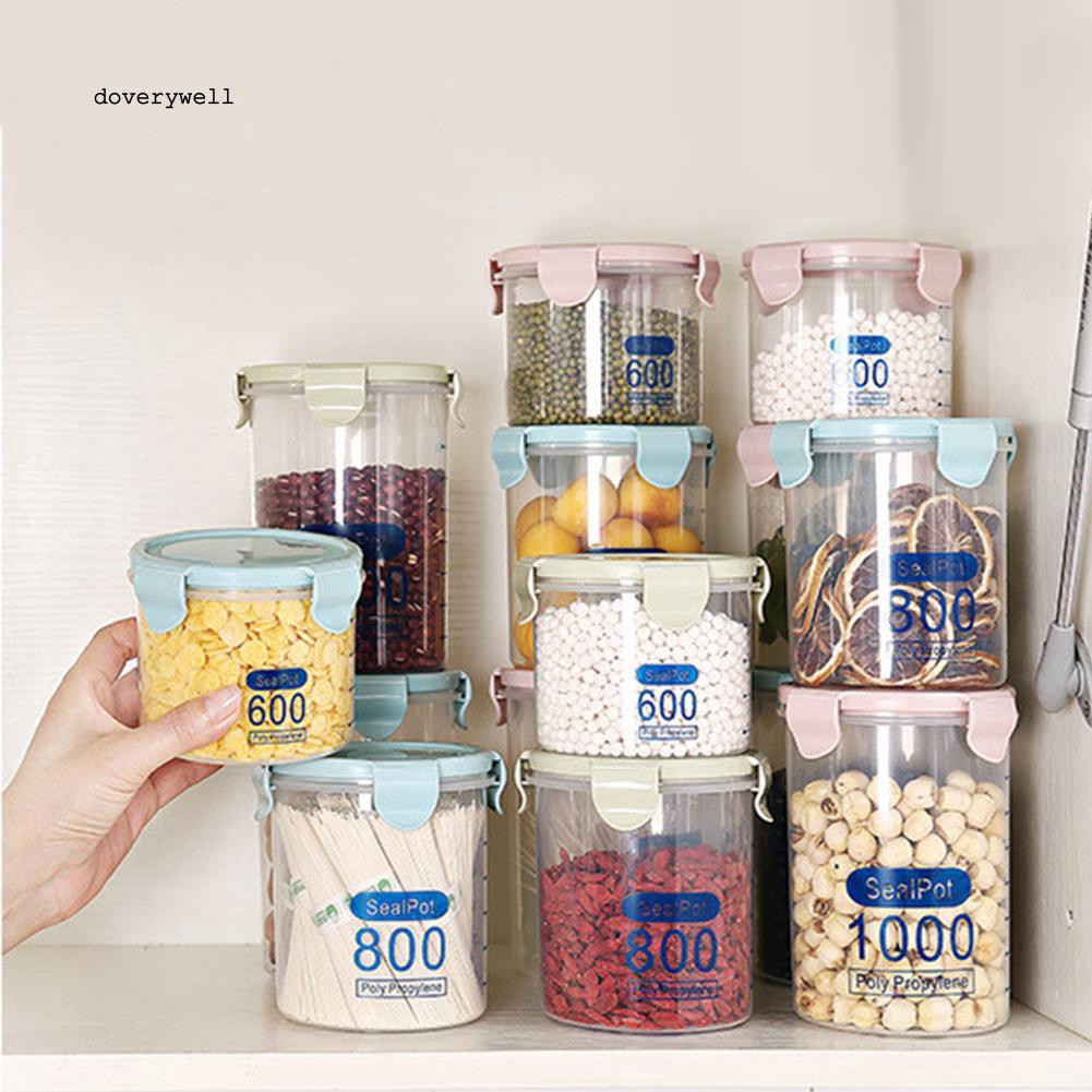 Hộp nhựa trong suốt đựng thực phẩm có kẹp tiện lợi