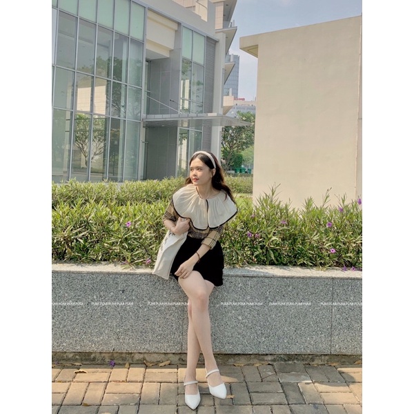 Quần short ngắn tây nữ 5 màu mới về hàng tại shop Pumi