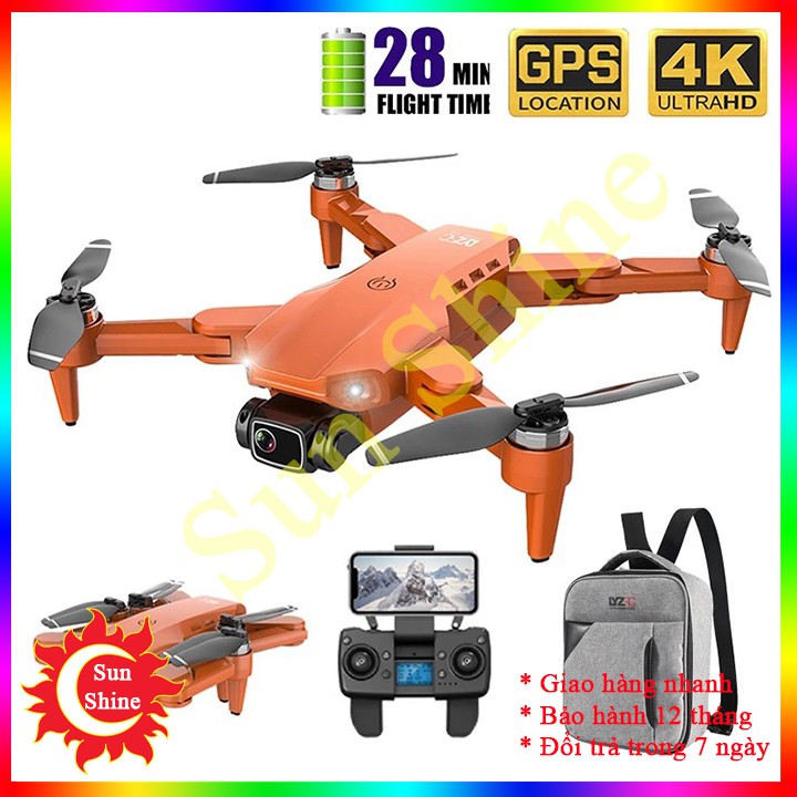 Flycam Giá Rẻ 4K L900 PRO Bảo Hành 12 Tháng Máy Bay Flycam , Gimbal 2 Trục, Động cơ không chổi than, Tầm xa 1200m
