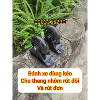 Bánh Xe Thang Nhôm Rút Giúp Vận Chuyển Thang Khỏe Hơn, Phụ Kiện Thang Nhôm Rút