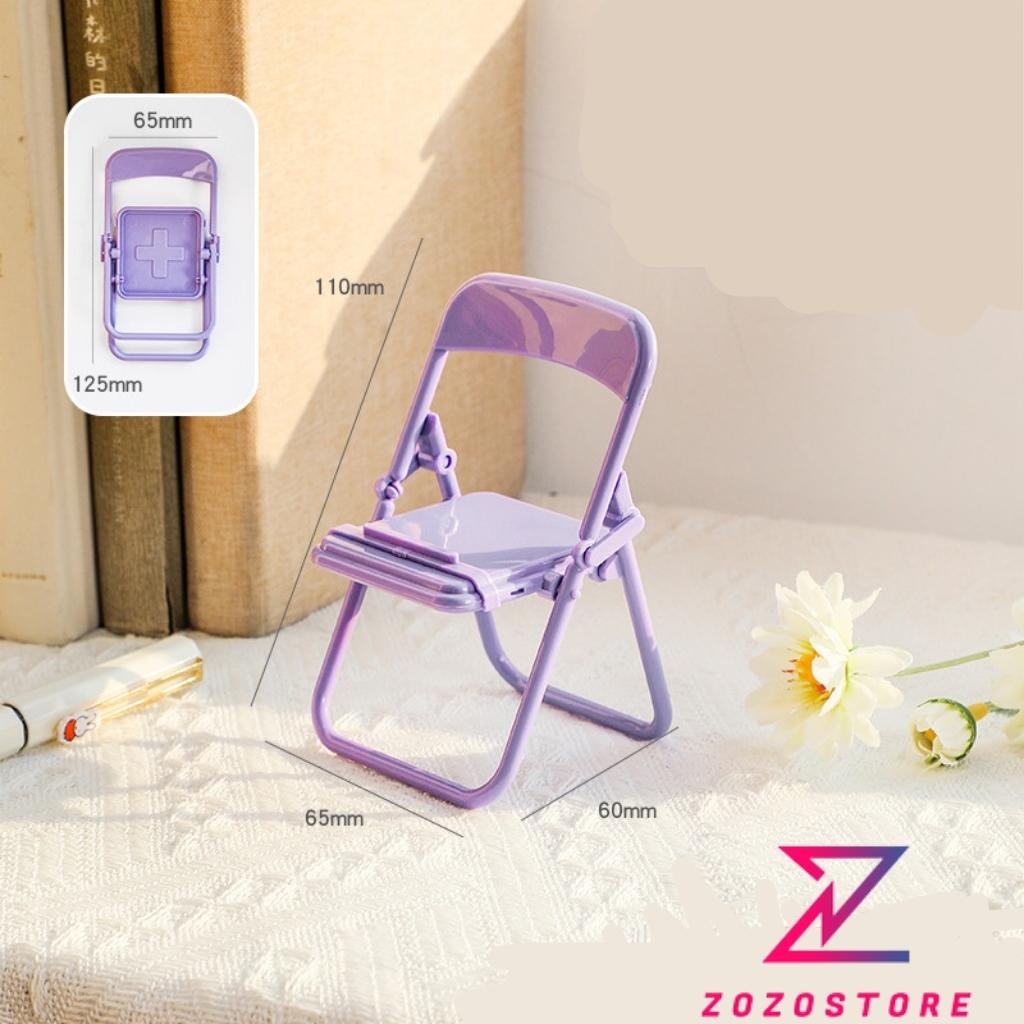Giá đỡ điện thoại hình ghế nhựa cute zozostore98