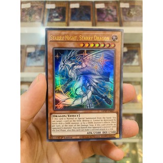 Thẻ Bài YugiOh! Mã GFTP-EN027 - Starry Night, Starry Dragon - Ultra Rare - 1st Edition