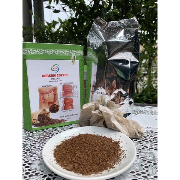 Cà phê thải độc đại tràng loại túi lọc Gerson