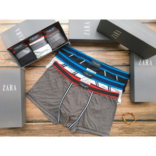 Combo hộp 03 chiếc Quần lót ZR boxer tam giác nam