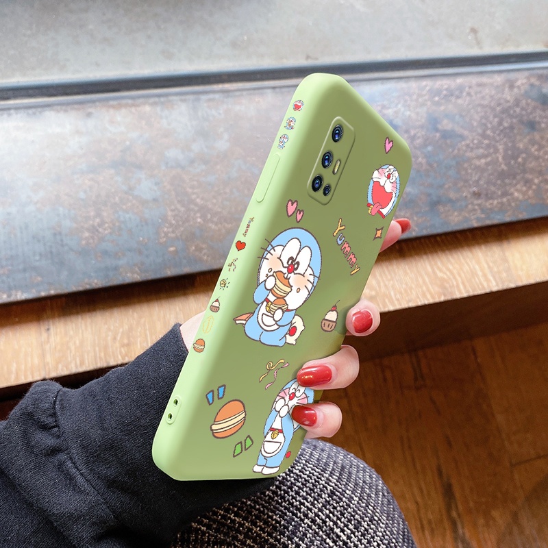 Ốp điện thoại chống sốc in hình Doraemon cho vivo v19 neo
