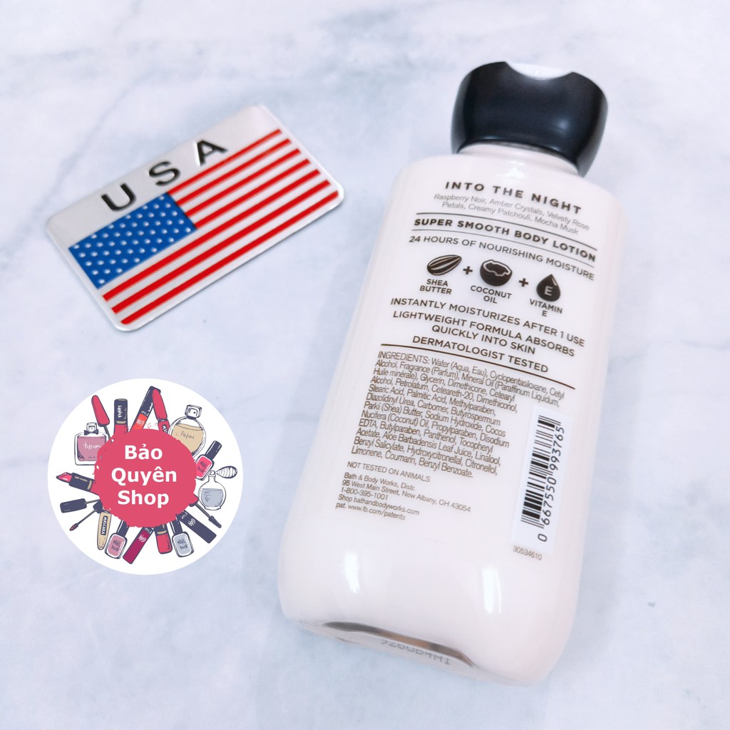 Lotion dưỡng thể mịn da Bath & Body Works - Into The Night - Body Lotion 236mL | BigBuy360 - bigbuy360.vn