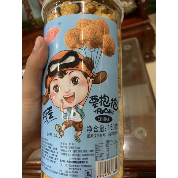 [Hot]Bắp rang bơ 2 vị caramen+ bơ hãng cô gái siêu hót lọ 160gram🌽🌽 | BigBuy360 - bigbuy360.vn