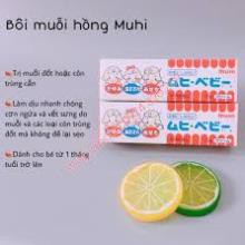 Kem bôi muỗi chống côn trùng Muhi 15gCHÍNH HÃNG Giúp bảo vệ bé khỏi những cảm giác khó chịu do muỗi gây ra