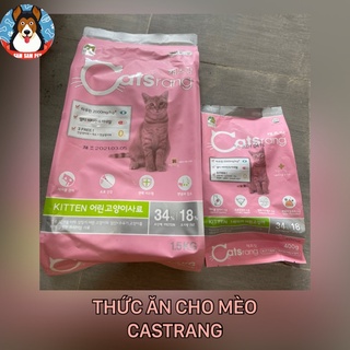 Thức ăn cho mèo dưới 12 tháng tuổi Castrang(400g & 1,5kg)