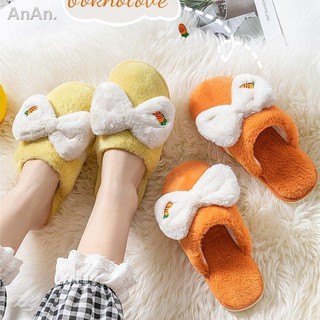 ▤◈Dép cotton đi trong nhà thiết kế xinh xắn cho cặp đôi