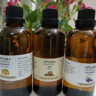 Tinh dầu thiên nhiên nguyên chất lọ 100ml 20 vị tự chọn