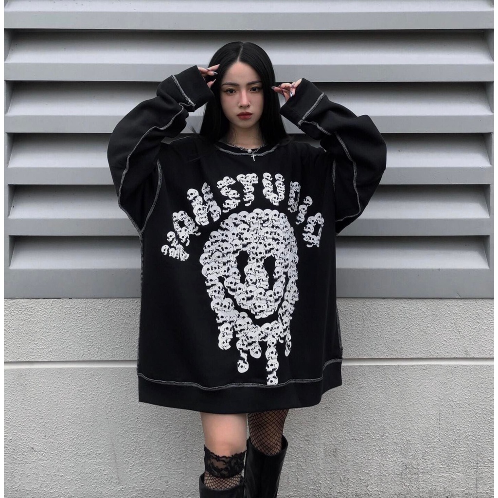 Áo sweater VAH studio smile v2 Áo vah.studio chất nỉ cua hàng vah chính hãng kunshopunisex
