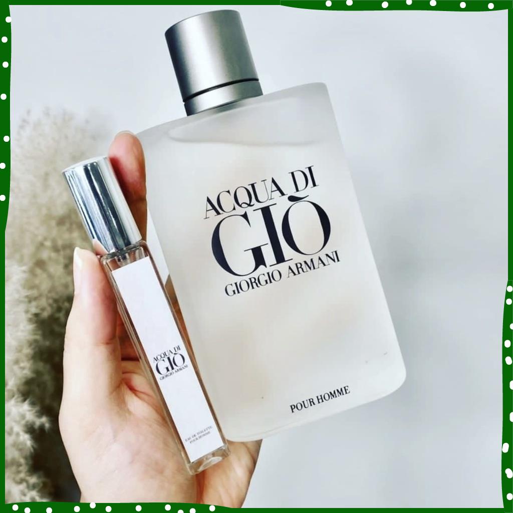 Nước Hoa Nam Giorgio Armani Acqua Di Gio - Giò Trắng - Mẫu Thử - Chiết 10ml