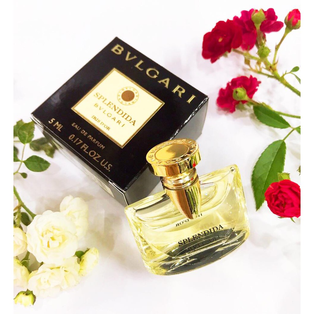 Nước hoa nữ BVL Splendida Iris D'or EDP 5ml