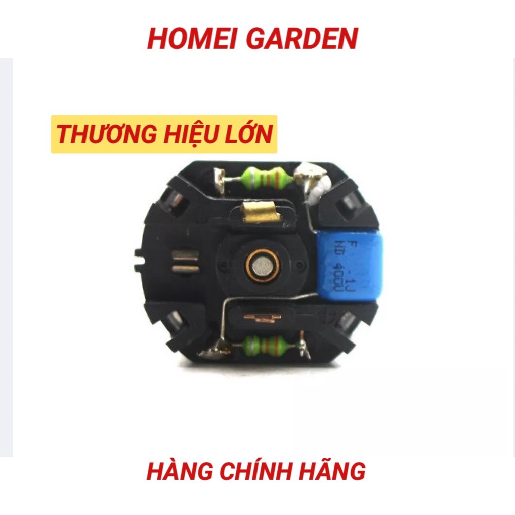 Motor 12V 24V 36V 48V 72V 110V 5512 7200 vòng / phút có tản nhiệt mô men xoắn cao - HM0002