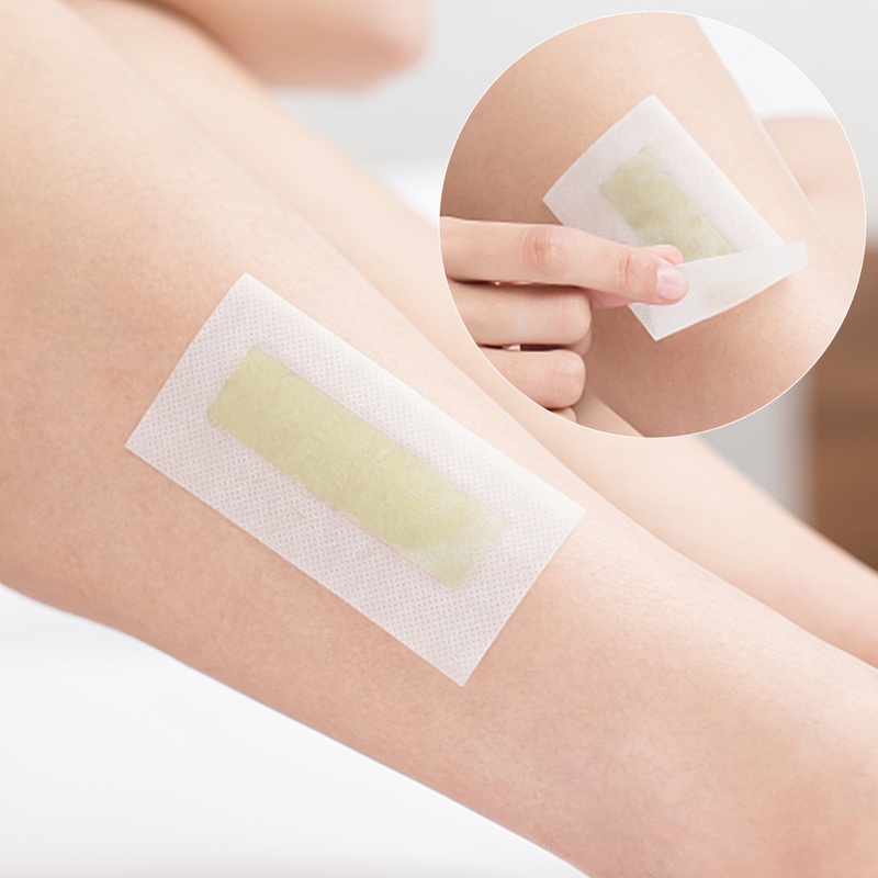 Set 10/20 Miếng Dán Sáp Ong Hai Mặt Dùng Cho Tẩy Lông Cơ Thể Đa Năng