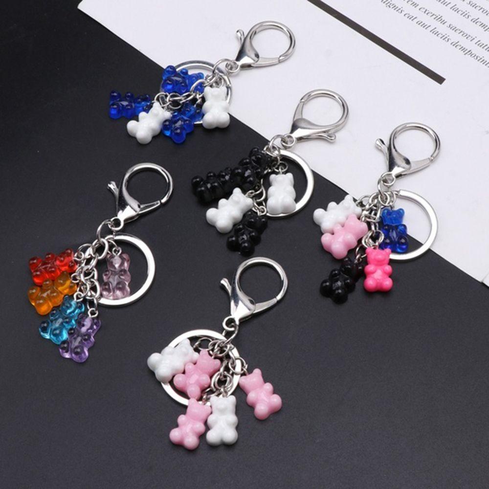 LANFY Móc Khóa Hình Kẹo Gummy Dễ Thương Nhiều Màu Thời Trang Cho Nữ
