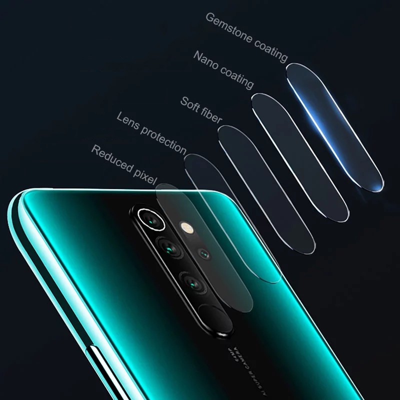 Miếng Dán Bảo Vệ Camera Cho Xiaomi Redmi Note10 / Note9S / Note9 Pro / Note9 / 9a / 9c / Note8 Pro / Note7 Pro / K30 Pro / F2 Pro