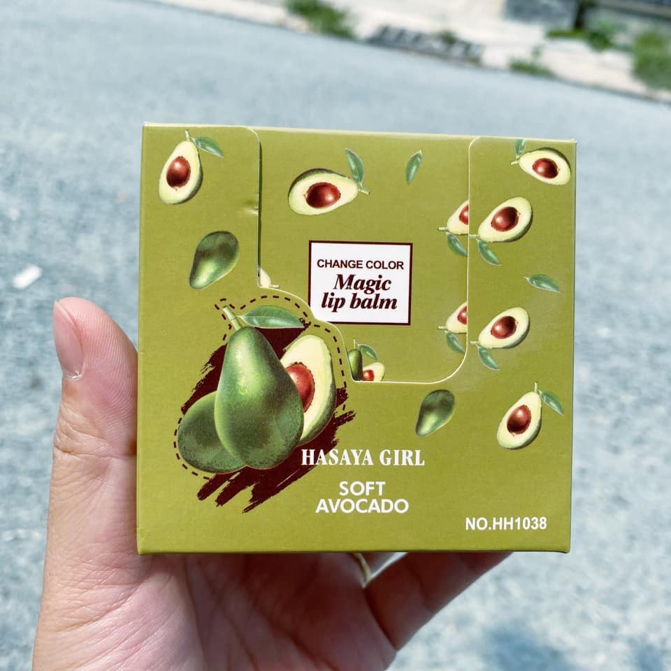 Son dưỡng môi Trái Bơ Hasaya Girl Soft Avocado chính hãng nội địa sỉ rẻ siêu mềm căng mộng hồng môi lipbalm | BigBuy360 - bigbuy360.vn