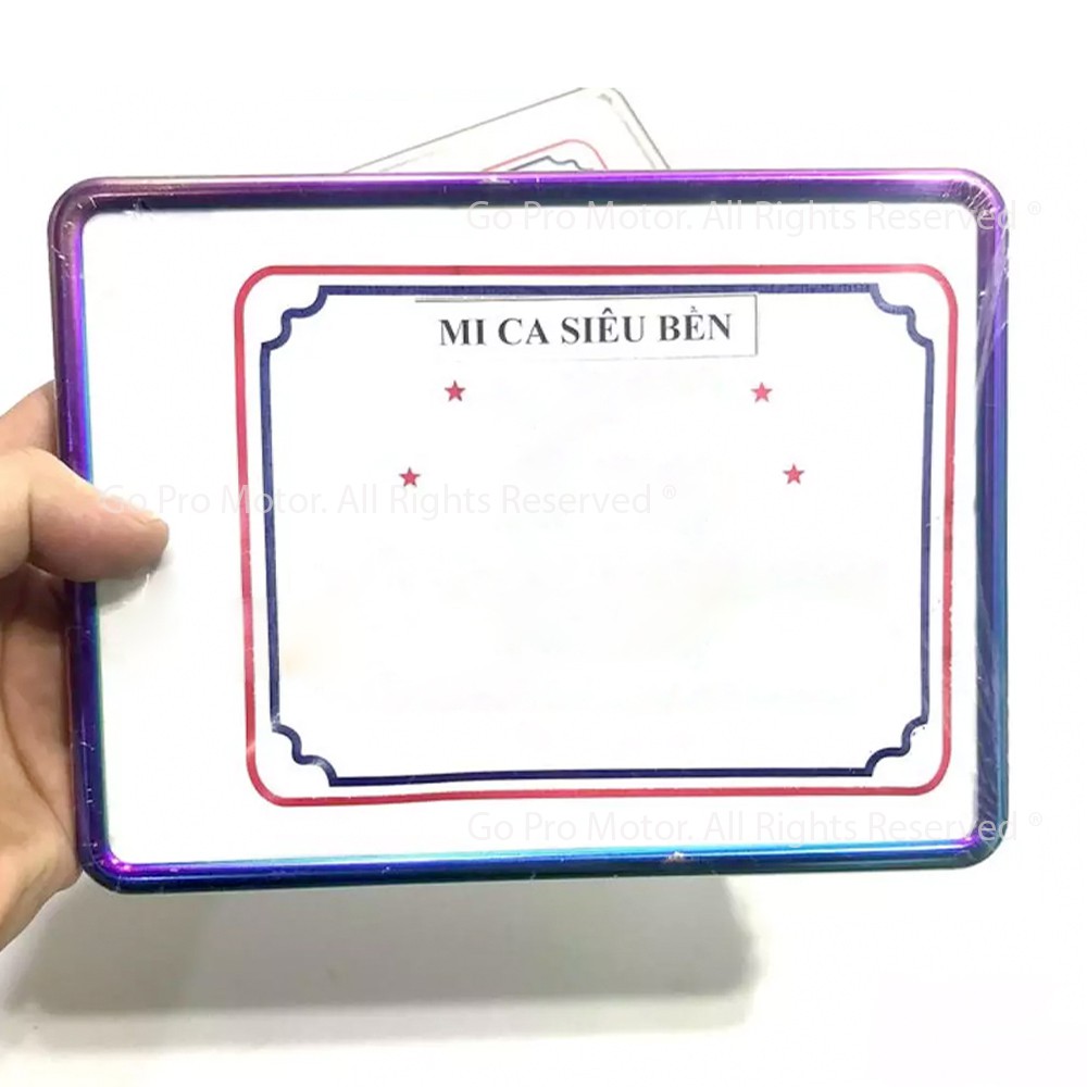 [CHÍNH HÃNG] Bộ Khung Biển Số Xe Máy Inox LOẠI ĐẶC BIỆT