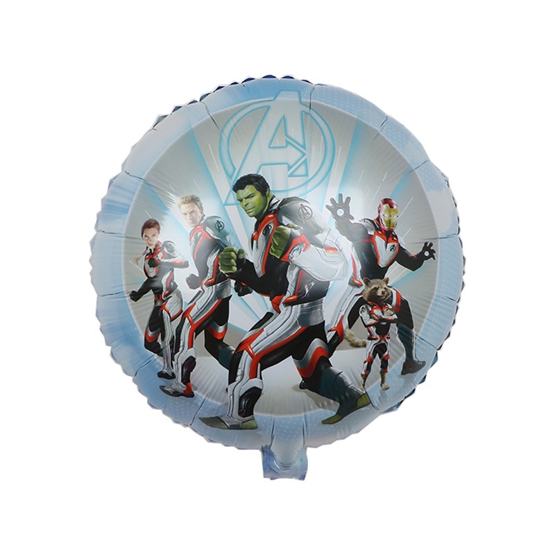 18 inch Superhero Foil Balloon Avengers Iron Man Spiderman Captain America Phim hoạt hình Helium Balloon Trẻ em Đồ dùng trang trí tiệc sinh nhật