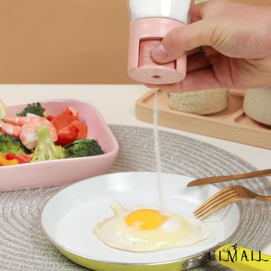 TB243 LỌ ĐỰNG GIA VỊ CÓ NÚT BẤM SIÊU TIỆN DỤNG.
