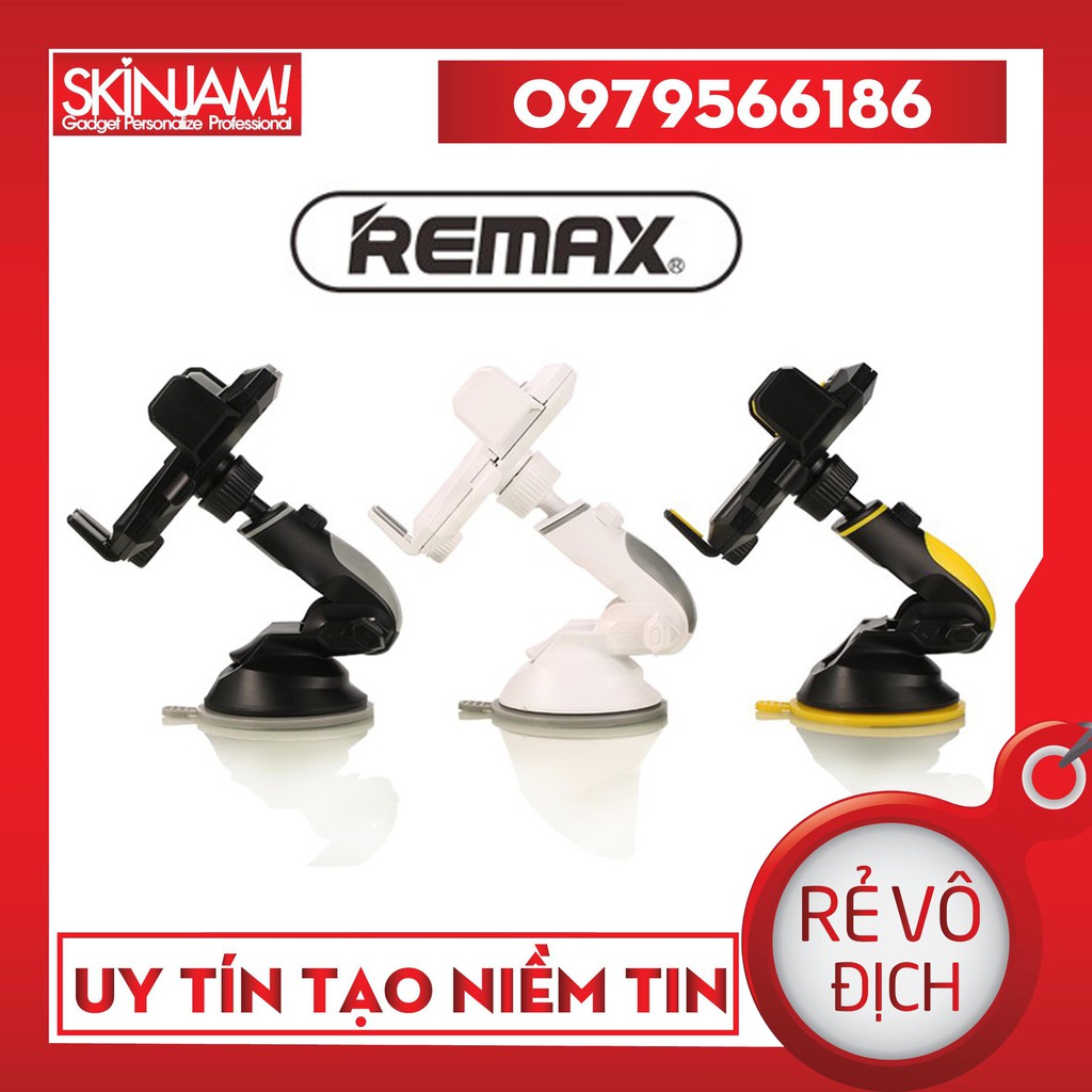 Giá đỡ điện thoại đế hút chân không trên oto Remax RM - C26