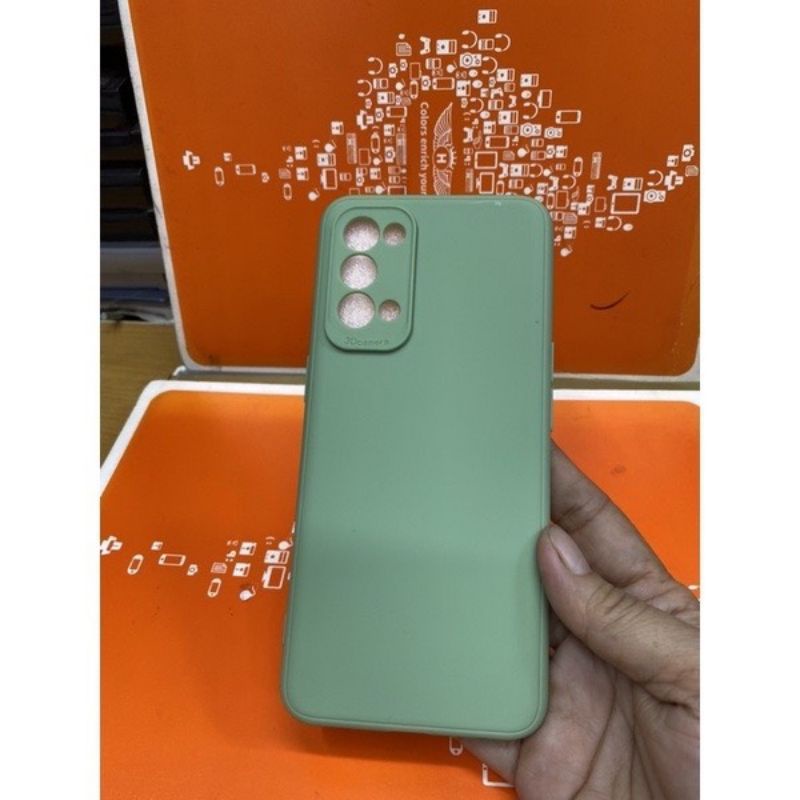 Ốp lưng OPPO RENO5 / Reno 5 dẻo màu thời trang bảo vệ Camera