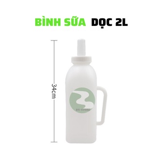 Bình bú cho Bò Dê, Bình sữa cho dê cừu con uống dung tích 2L nhập khẩu DN58