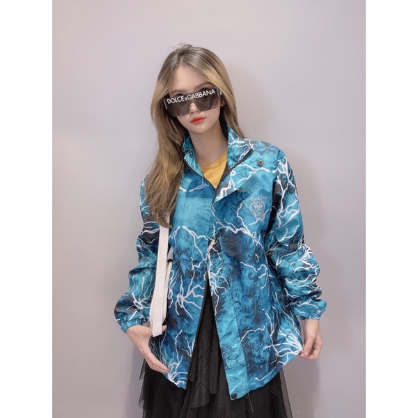 Áo Khoác Dù 3D Phản Quang_Chất Dù Nhập Loại 1 Mặc Mát Mịn_Hàng May 2 Lớp Form Rộng Nam/Nữ Ok_AK31