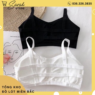 Áo Lá Bra 3 Dây Học Sinh Có Đệm Ngực