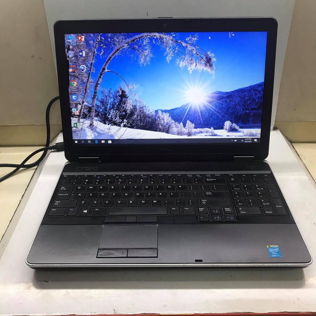 Máy laptop Dell Latitude E6540 Intel Core i7-4800MQ 2.7GHz, 8gb ram 128gb ssd + 500gb hdd, Vga HD 8790M, 15.6 inch Rẻ
