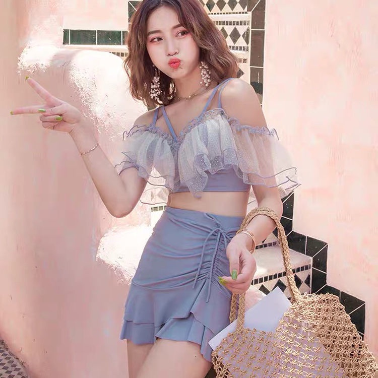 Bộ Đồ Bơi Hai Mảnh Thời Trang Mùa Xuân Cho Nữ