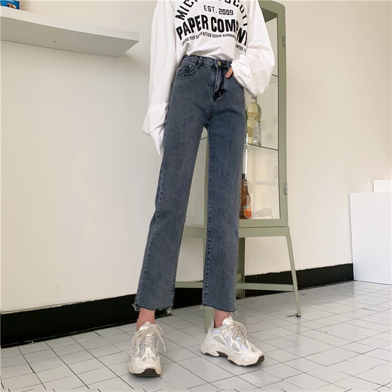 Quần Jean Dáng Ôm Lưng Cao Cá Tính Năng Động Thời Trang Cho Nữ