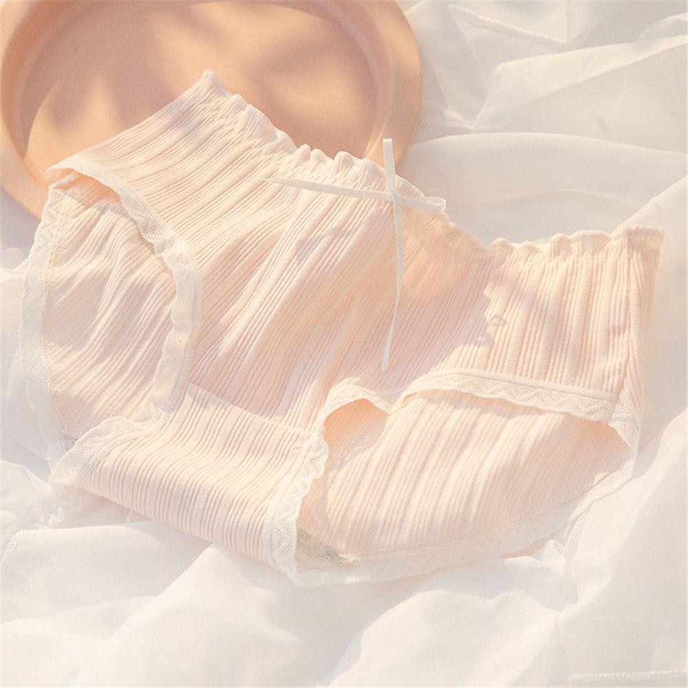 Quần Lót Cotton Đính Nơ Gợi Cảm Cho Nữ