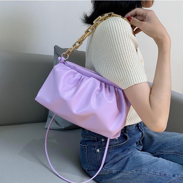 Túi Đeo Vai Hình Đám Mây Kiểu Hàn Quốc Xinh Xắn Cho Nữ