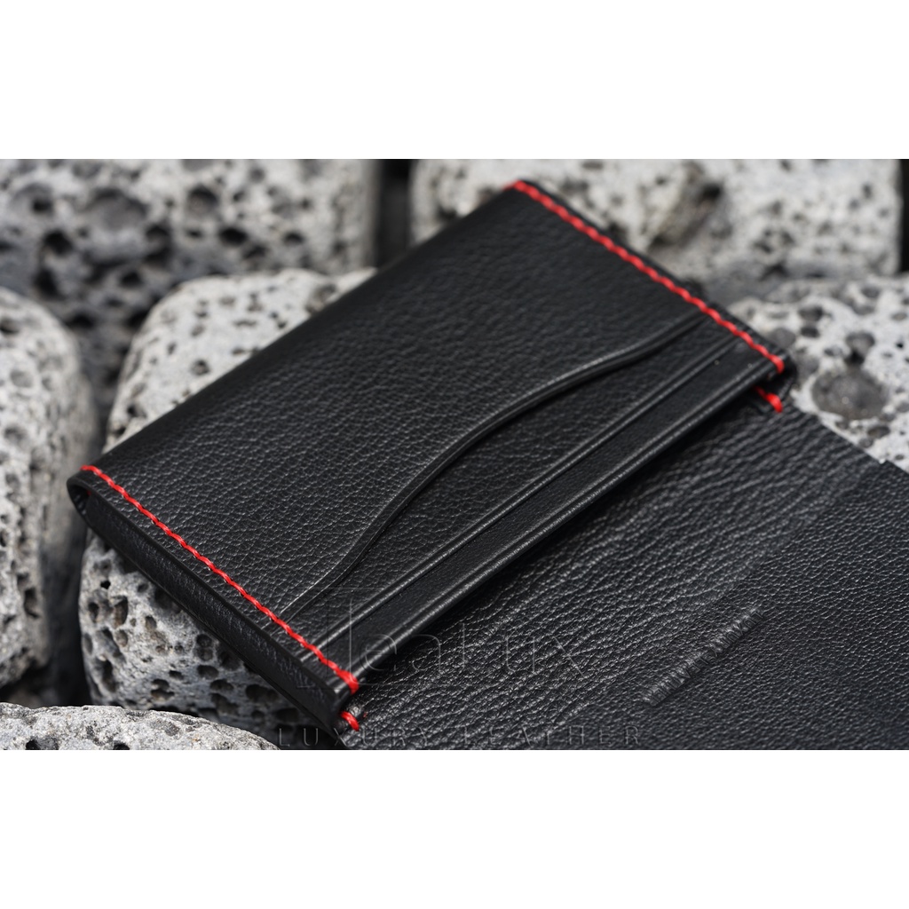 Ví Card Holder Đựng Giấy Tờ Cũ Handmade LEALUX Holder Handmade 2