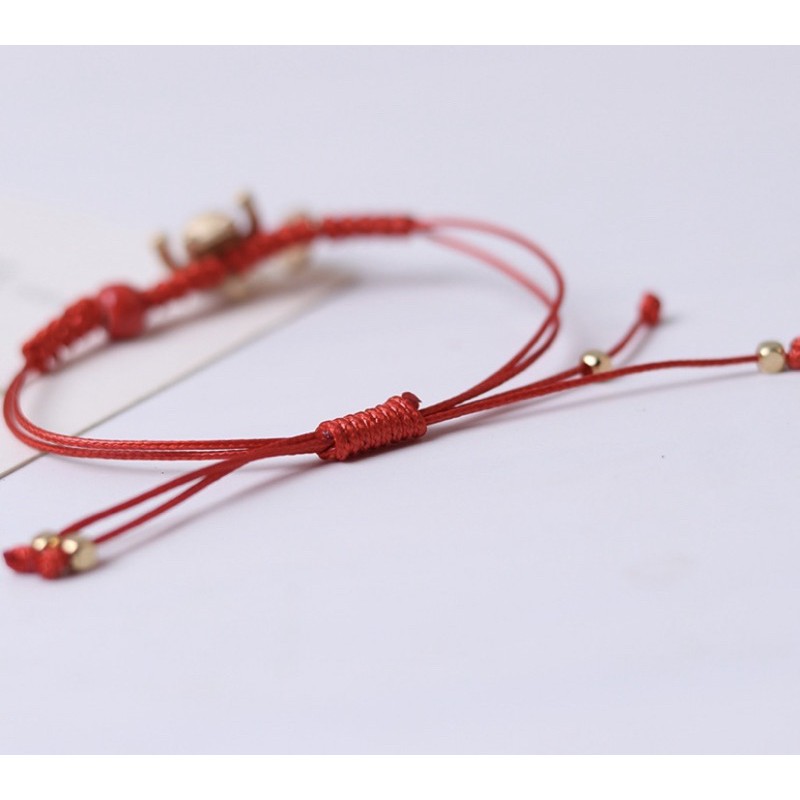 VÒNG TAY DÂY ĐỎ MAY MẮN - NHIỀU HÌNH