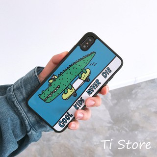 Ốp Lưng Crocodile iP | Từ 6 đến 12 Pro Max | [ TI STORE ]