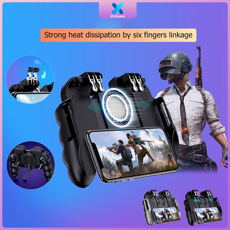 Tay Cầm Chơi Game Có Quạt Tản Nhiệt L1R1