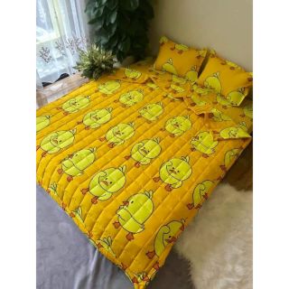 Set chăn hè ga gối Poly